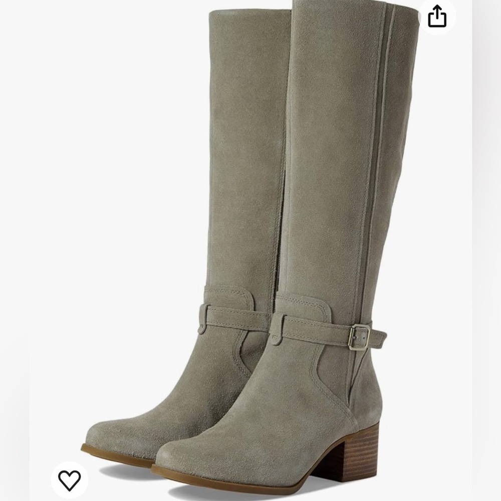 Women’s tan leather boots, Koolaburra by Ugg. Size 8.